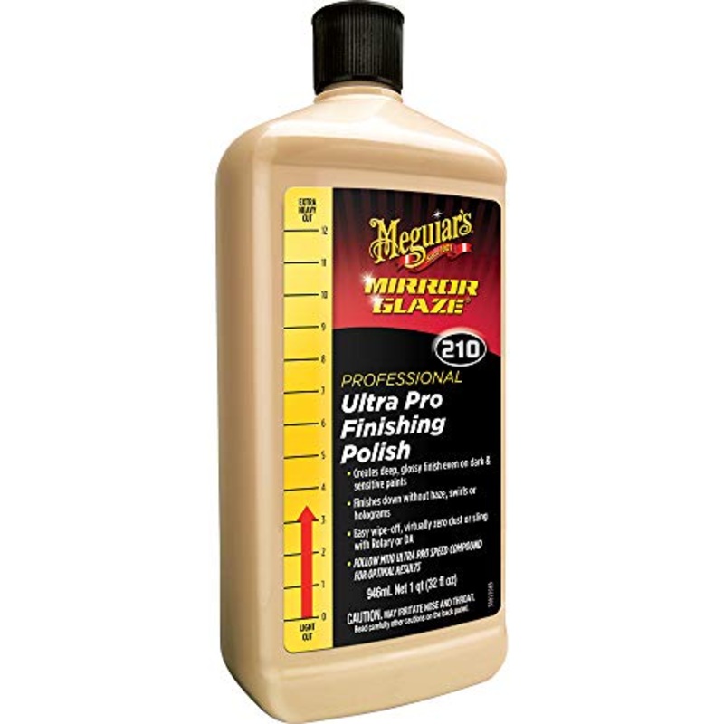 Meguiar's Professional Ultra Pro Finishing Polish M21032 - Achieve a Mirror-Like Finish on Your Car - Remove Swirls and Holograms While Increasing Goss and Shine, 32 Oz (Packaging May Vary)