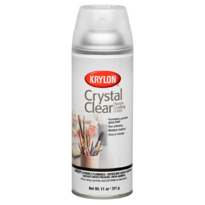 11 oz Krylon 1303 Crystal Clear Acrylic Coating Spray