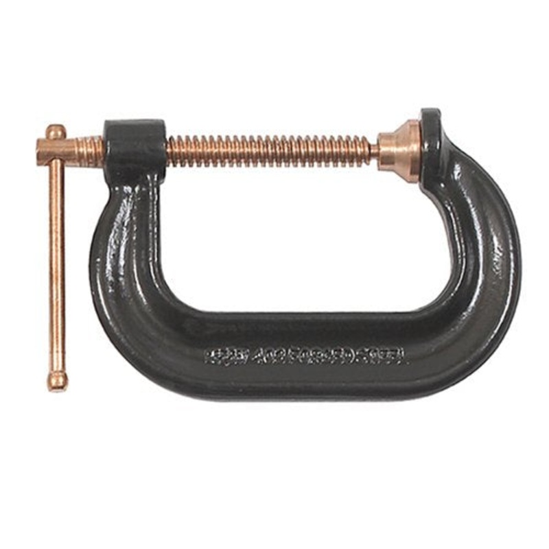BESSEY CDF404 4 In. Black Oxide Spindle Drop Forged C Clamp