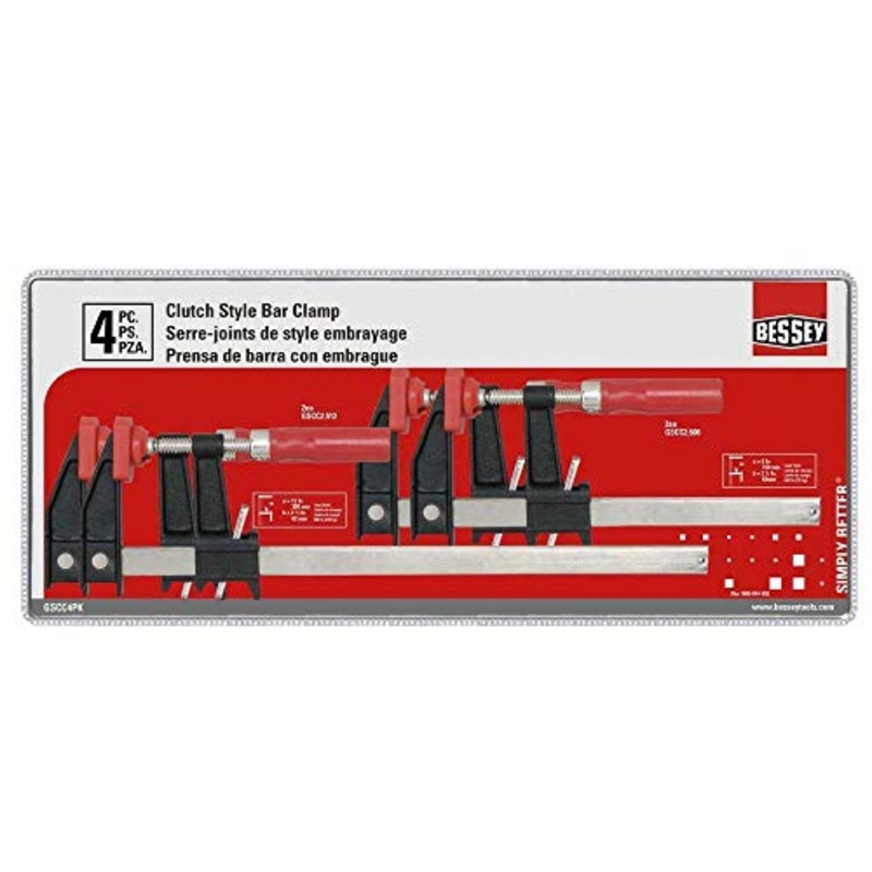 Bessey Clutch Style Bar Clamps