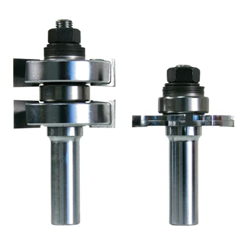 Freud 1-3/4 In. (Dia.) Adjustable Tongue & Groove Bit Set with 1/2 In. Shank