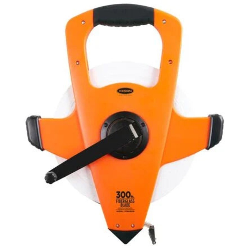 Keson (OTRS18300) 300 ft. Open Reel Fiberglass Tape Measure SAE