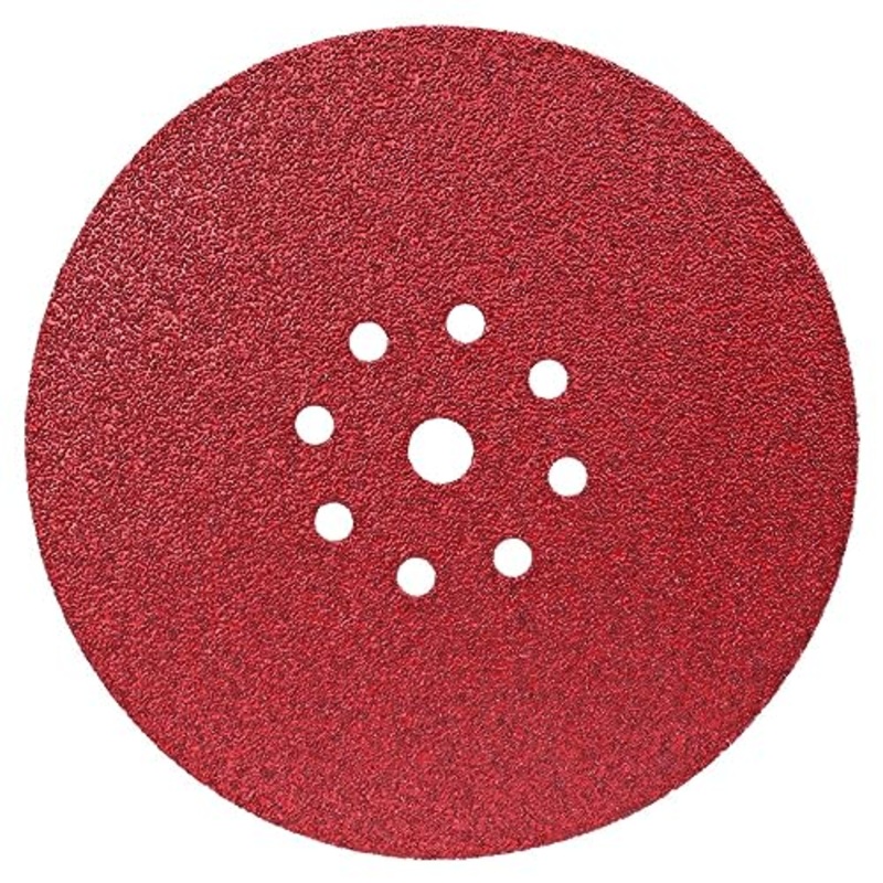 Makita 9" Round Abrasive Disc, Hook & Loop, 40 Grit (Pack of 25)
