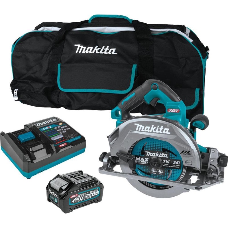 Makita (GSH02M1) 40V Max XGT 7-1/4 In. Circular Saw Kit with Guide Rail Compatibility