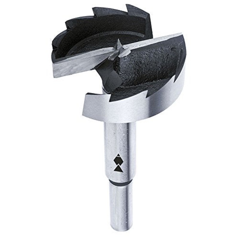 Fisch 3-1/8" Multi-Spur Bit  Best Drill Bit for Wood, Provides Precise Flat-Bottomed Holes  High Performance Design with Center Point, 2 Cutters and 2 Spurs  FSA-010579  Made of Tool Steel  Made in Austria