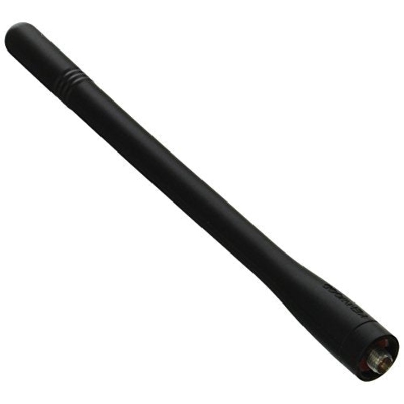 Kenwood KRA-26M VHF Helical Replacement Antenna for Two-Way Radios, OEM Accessory, 146-162 MHz Frequency Range, Standard SMA (F) Connector, Indoor-Outdoor Signal Reception, Water-Dust Resistant