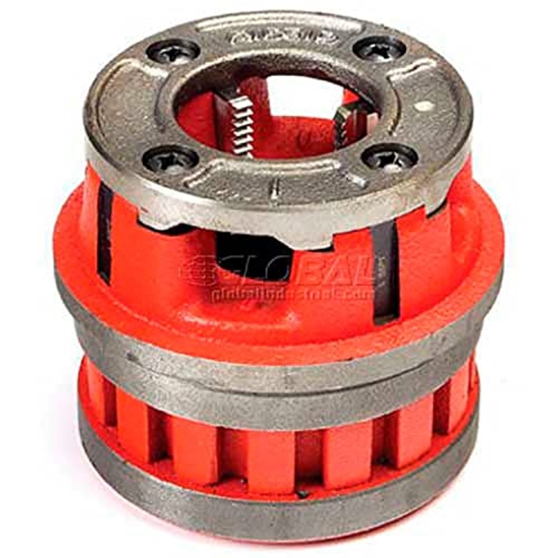 Ridgid 37530 Manual Threading/Pipe and Bolt Die Heads Complete W/Dies - 12R 3/4 HS NPT D H C F/S