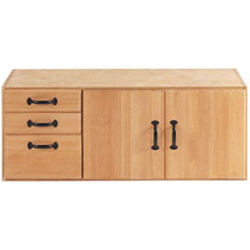 Sjobergs Workbench Storage Cabinet SM03 For Sjbergs Elite1500/Duo/ Scandi Workbench Models, Wood|Reddish-brown Wood