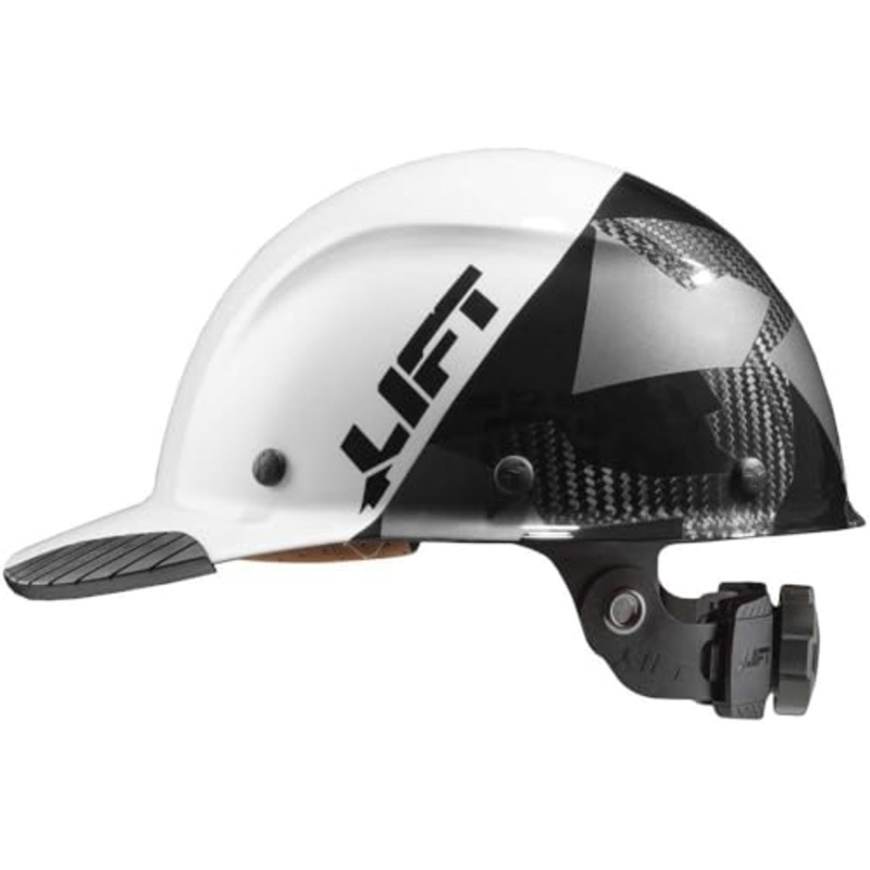 [ USED ]DAX Carbon Fiber Cap Brim 50-50, White/Black Camo