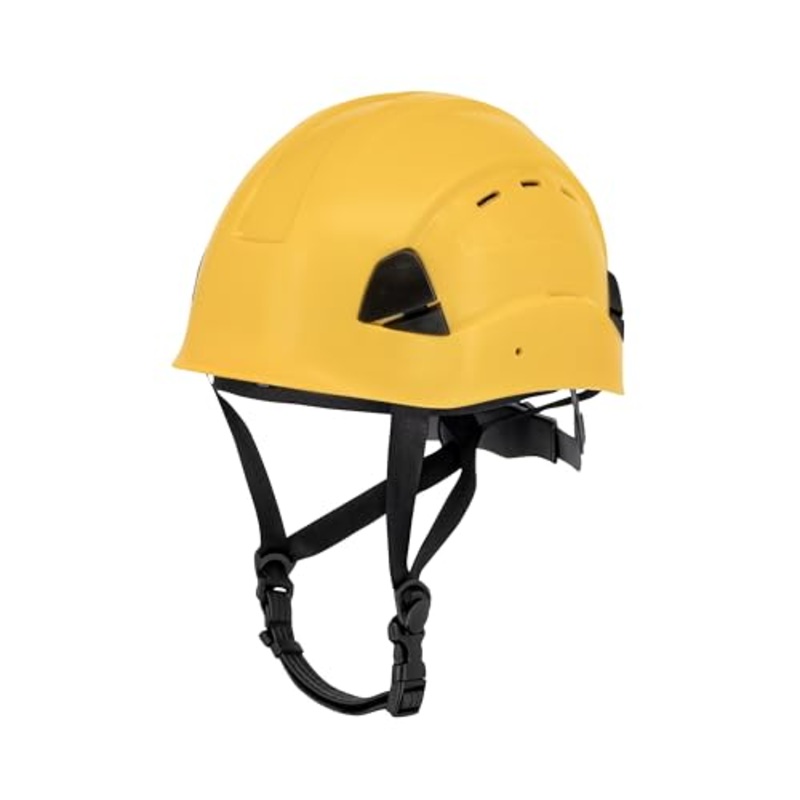 [ USED ]DEWALT DPG22V Yellow Type II Class C 4-Point Ratcheting Vented Safety Helmet