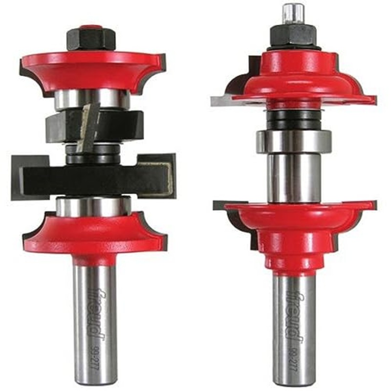 [ USED ]Freud 99-277: 1-7/8" (dia.) Entry & Interior Door Router Bit System with 1/2" shank, 4-19/32" overall length