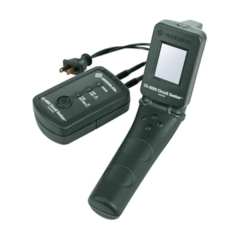 [ USED ]Greenlee CS-8000 Circuit Seeker for Circuit Tracing with Full-Color Graphical LCD Display, Green