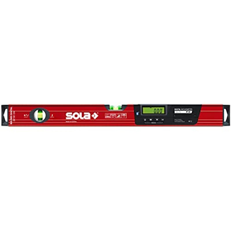 [ USED ]SOLA LSB24DBT Digital Box Beam Level with Bluetooth, 24-Inch Big Red, Case Included