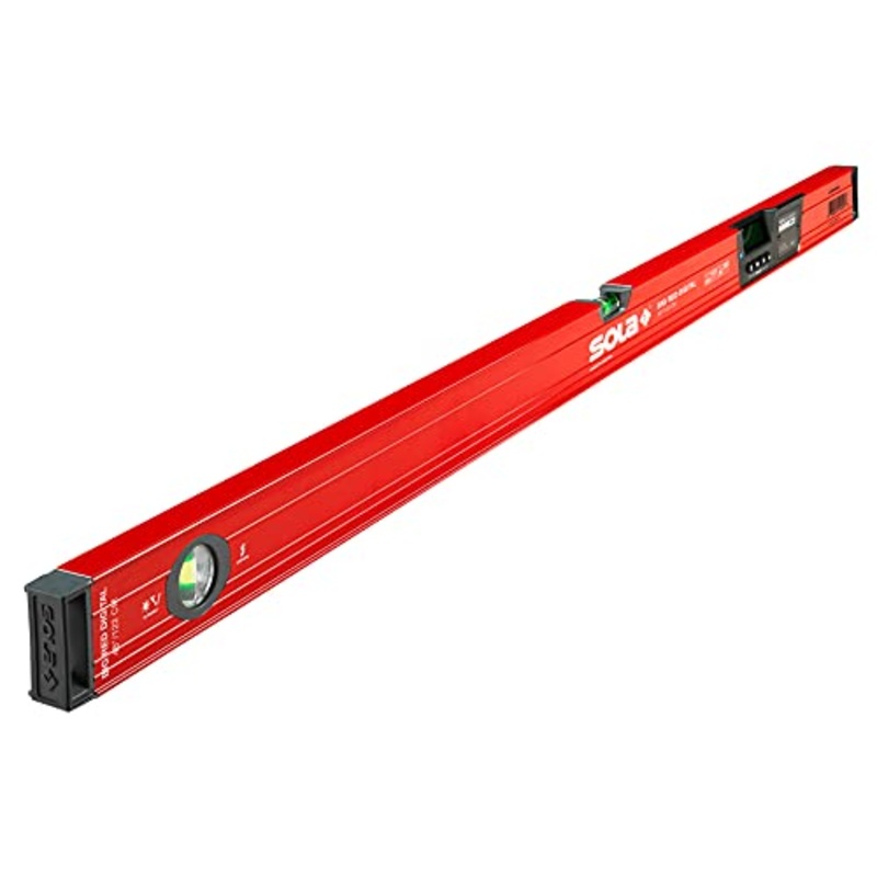 [ USED ]SOLA LSB48DBT Digital Box Beam Level with Bluetooth, Big Red, Case Included, 48-inch