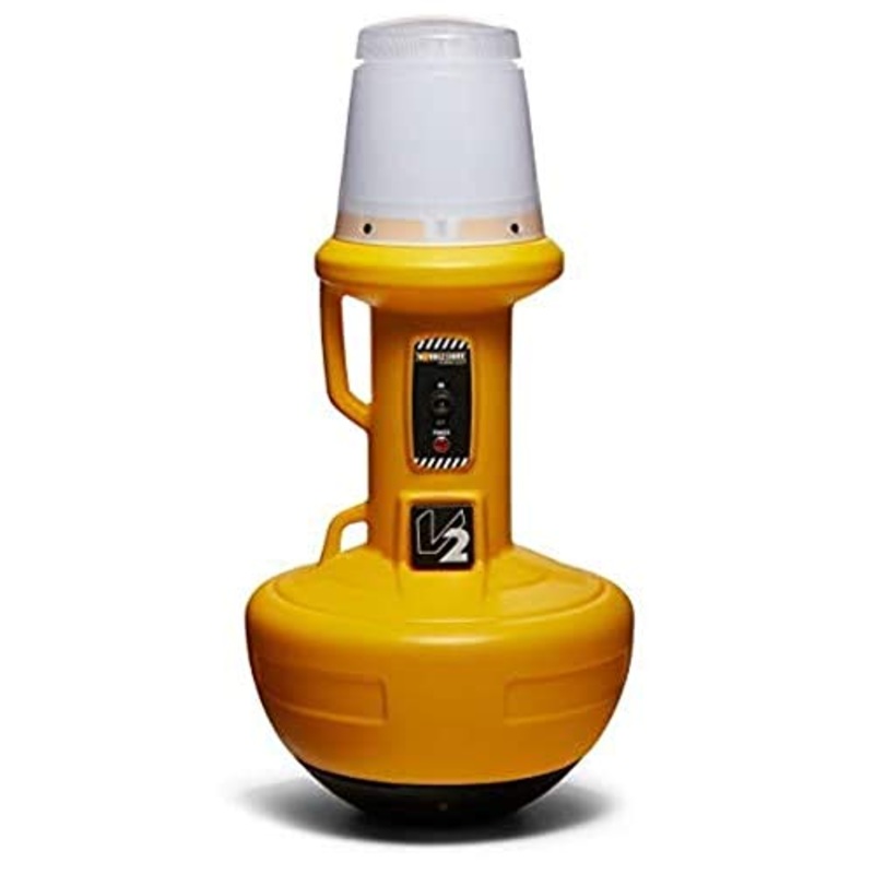 [ USED ]Wobble Light 111301LED V2 Self-Righting LED Jobsite Light, 150W, 12,000 Lumens, 1 Count (Pack of 1), Yellow