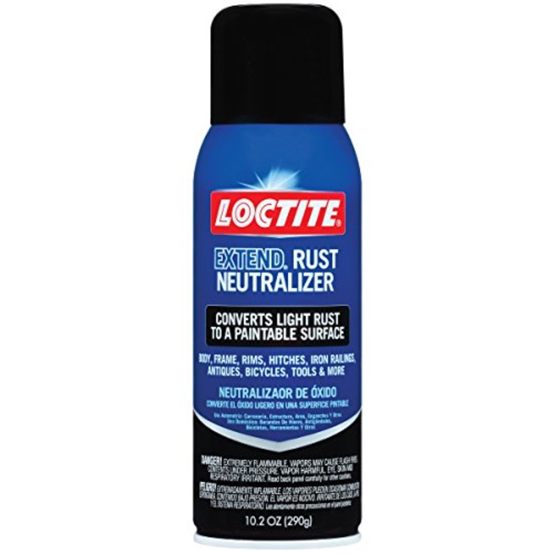 Loctite 633877 Extend Rust Neutralizer Aerosol Can, 10.25 Fl Oz (Pack of 1), Light Gray