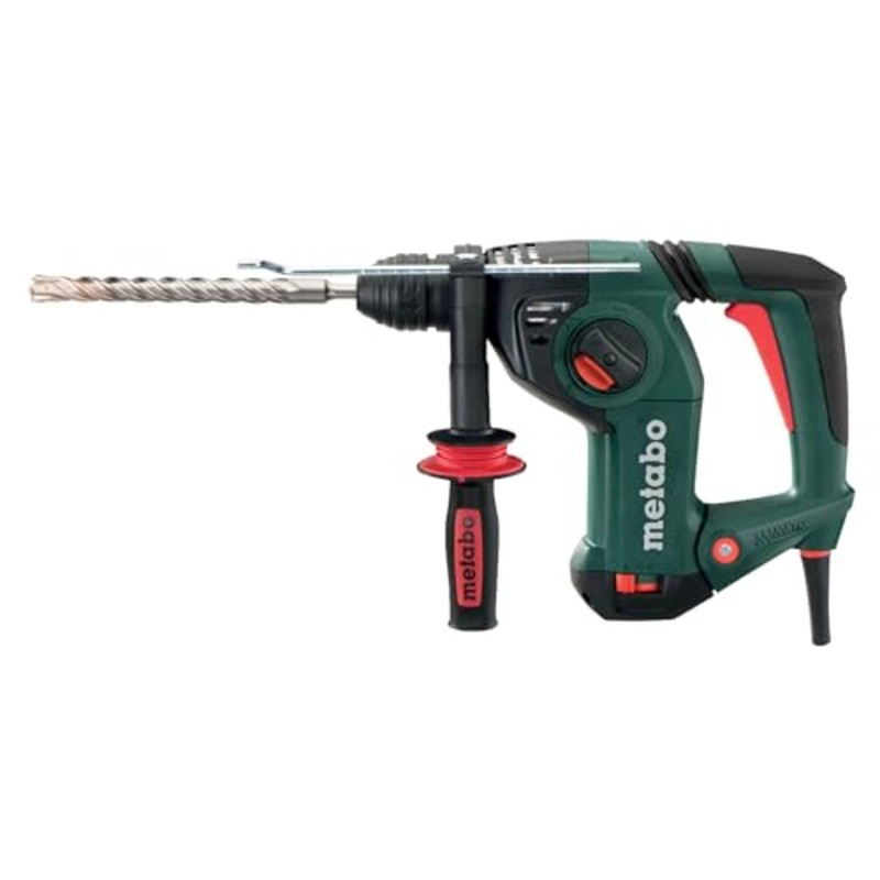 Metabo KHE3250 1 1/8-Inch, 1 1/4-Inch, SDS Plus Rotary Hammer, 7.2-Amp, 800-watt