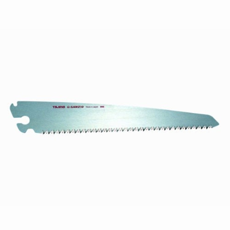 TAJIMA Replacement Pull Saw Blade - 210 mm x 9 TPI Japanese Flush Cut Hand Saw Blade with Premium-Grade Steel & Triple-Edge Cutting Teeth - GKB-G210