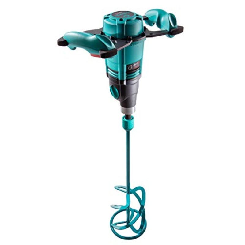 [ USED ] COLLOMIX Paddle Mixer - 110V, 2.1 HP Portable Concrete Mixing Drill with 2-Speed Gearbox & HEXAFIX Paddle Connection - Xo6R