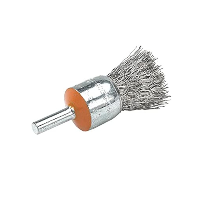 Walter 13C005 Crimped Wire Mounted Brush - 1/2 in. Carbon Steel Brush
