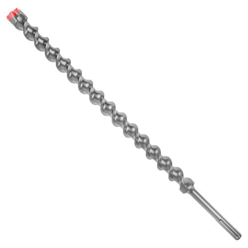 Diablo Rebar Demon SDS-Max 4-Cutter Carbide-Tipped Hammer Drill Bit - 1-1/2" Diameter, 29" Length, 24" Working Length - DMAMX1370