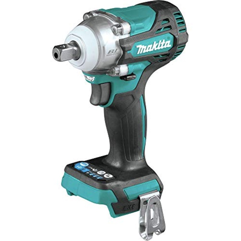 Makita XWT15XVZ 18V LXT Lithium-Ion Brushless Cordless 4-Speed 1/2" Sq. Drive Utility Impact Wrench w/Detent Anvil, Tool Only