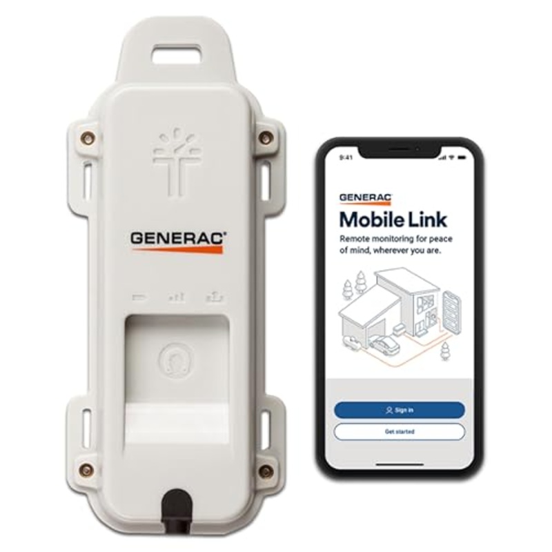 [ USED ] Generac 7009 LTE Propane Tank Fuel Level Monitor - Real-Time Gauge, Mobile Link Integration - Avoid Run-Outs - Compatible with Generac Generators - Reliable 4G LTE Coverage
