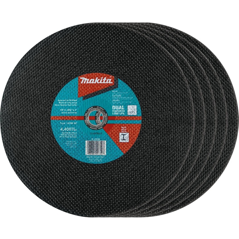14" x 1" x 3/32" Abrasive Cut-Off Wheel, 5/pk
