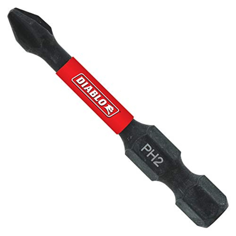 Diablo DPH22P100 2 in. #2 Phillips Drive Bits (100-Pack)