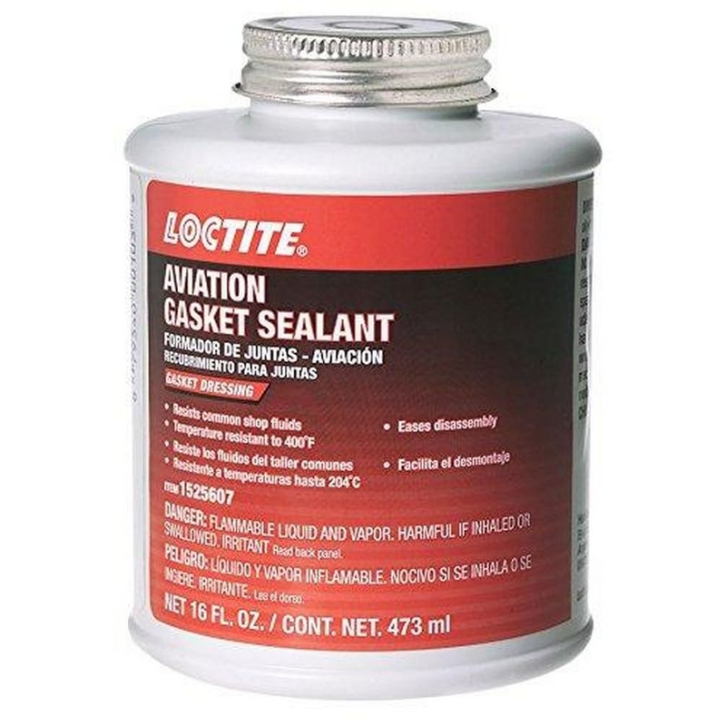 Loctite | 1525607 | Loctite 1525607 Aviation Gasket Sealant 16oz Brush Top Can, 1 Pack