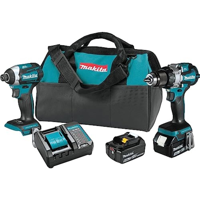 Makita 18V LXT Lithium-Ion Brushless Cordless 2-Pc. Combo Kit
