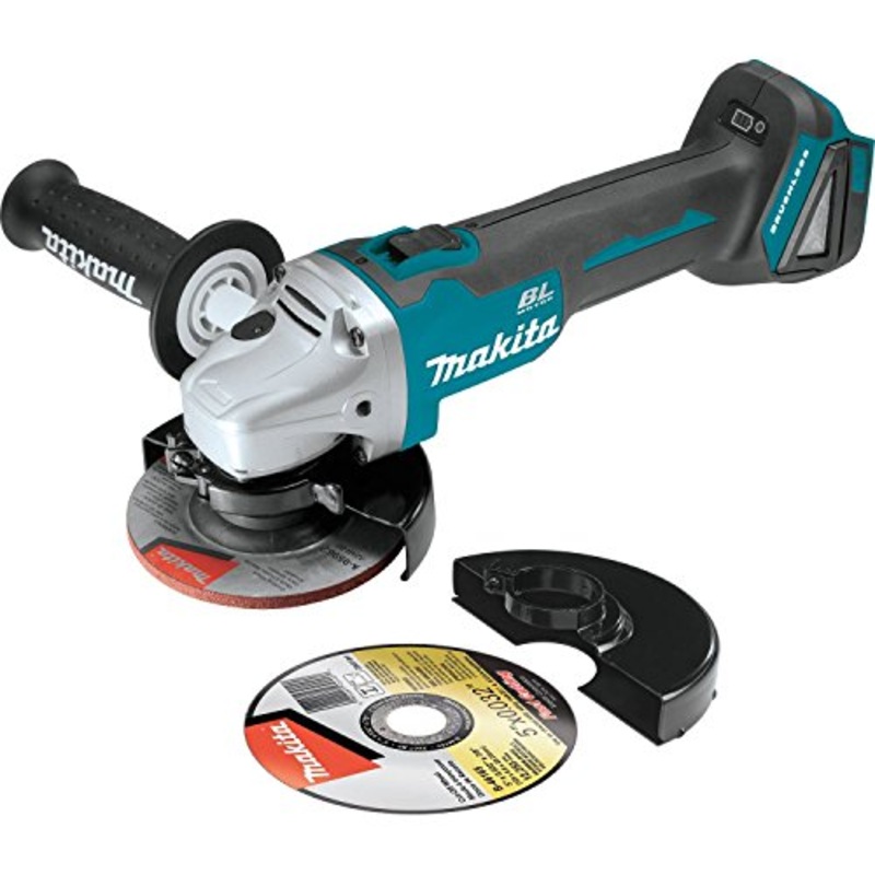 Makita 18V LXT Lithium-Ion Brushless Cordless 4-1/2 / 5" Cut-Off/Angle Grinder (Bare Tool)