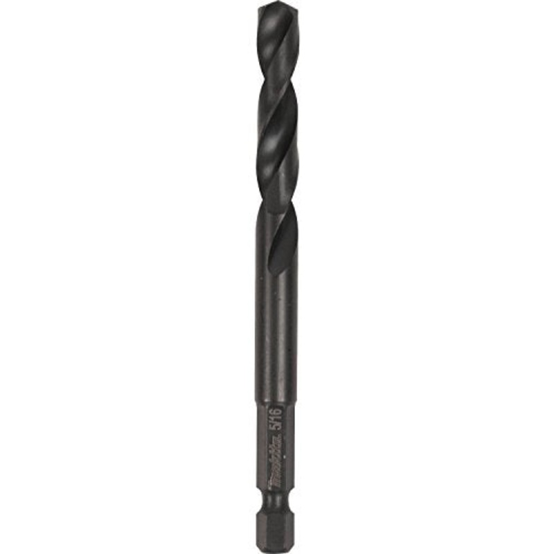 Makita A-97829 5/16" Black Oxide Drill Bit, 1/4" Hex Shank