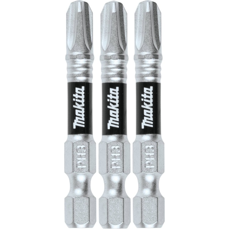 Makita E-00789 - Impact XPS #3 Phillips 2" Power Bit, 3/pk