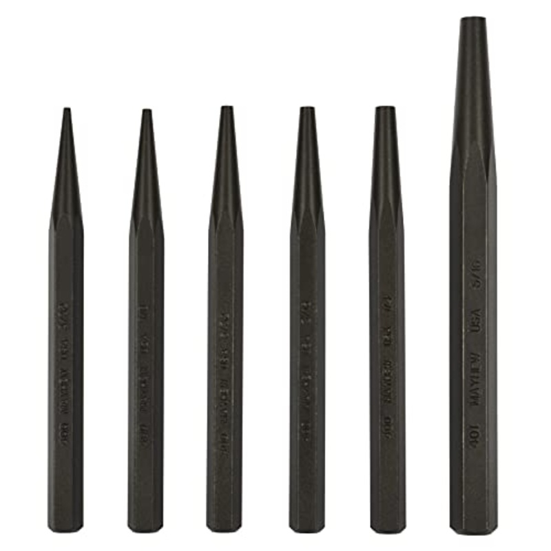 Mayhew Pro 61340 Punch Kit, 6-Piece