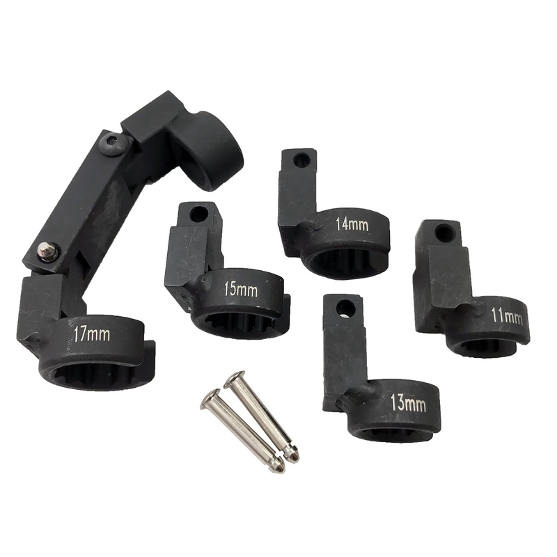 CTA Tools 1809 Fuel Line Flex Sockets - 5 Piece