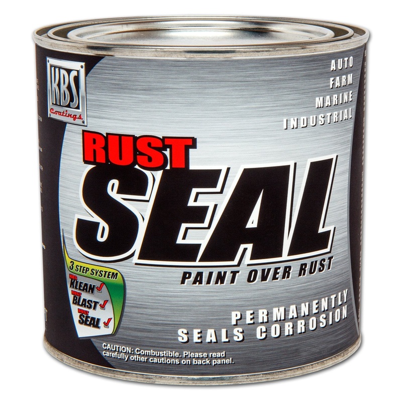 KBS Coatings 4206 Oxide Red RustSeal - 8 fl. oz.