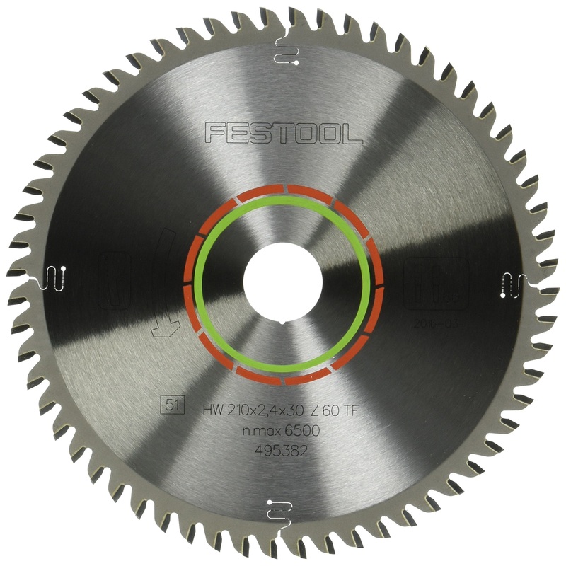 Festool 495382 Solid Surface/Laminate Blade For TS 75 Plunge Cut Saw - 60 Tooth