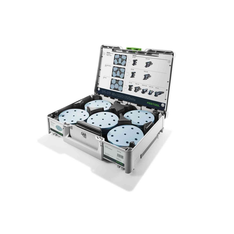 Festool SYS-STF D125 Granat Sand Paper Set Sys3