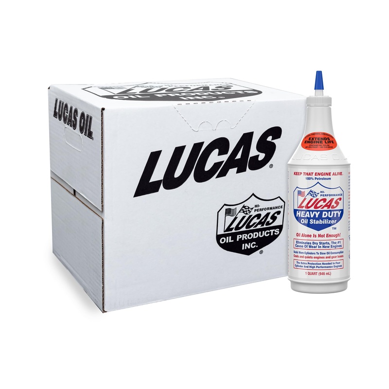 Lucas 10001-12PK Heavy Duty Oil Stabilizer - 32 oz., (Pack of 12)