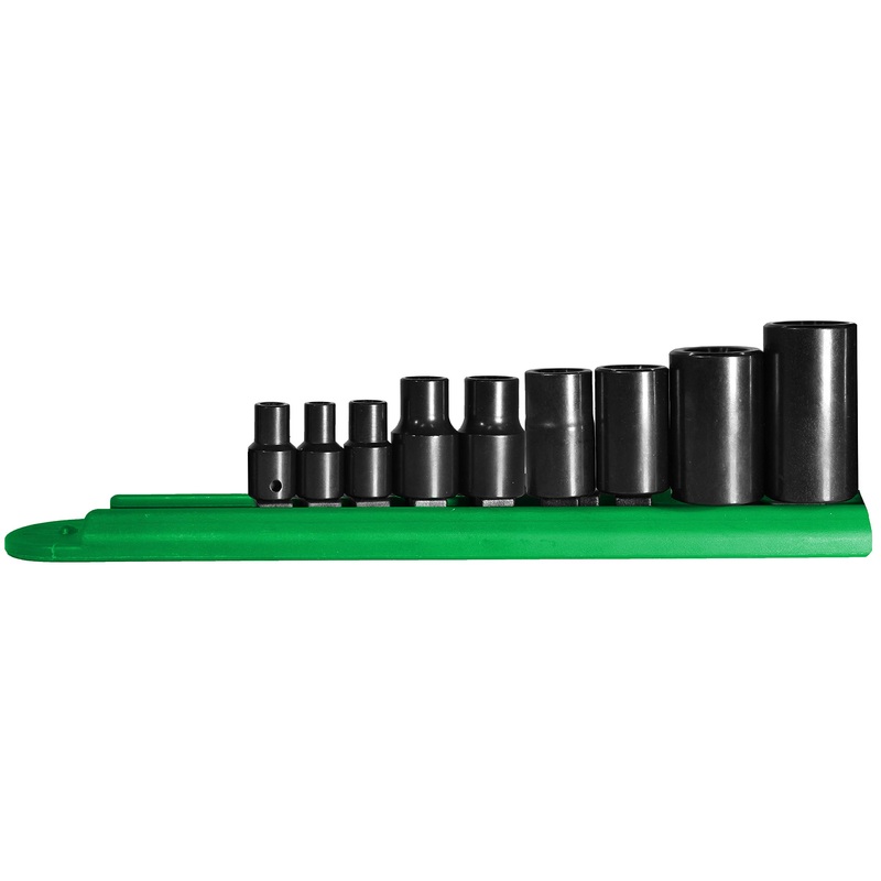 Mayhew Tools 16027 Inverted Torx Plus Socket Bit Set, 9-Piece, Black Oxide Finish, polished chrome Polished Chrome 9-Piece Inverted Torx