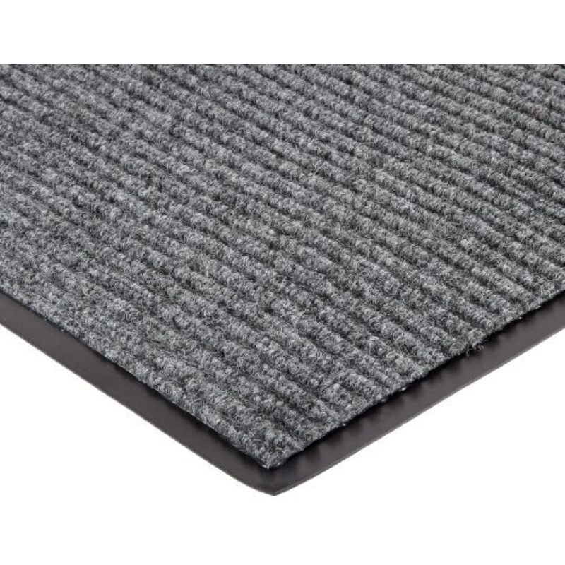NoTrax 117 Heritage Rib Carpeted Entrance Mat for Lobbies and Indoor Entranceways, 3' x 10', Absorbent Indoor Commercial Rug for Home or Office, Brown, 117S0310BR 3' x 10' Brown