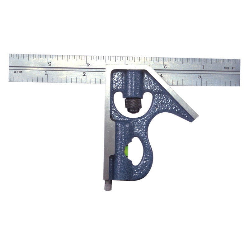 PEC Tools 7144-006H 6 E/M Hardened 2-Piece Combination Square