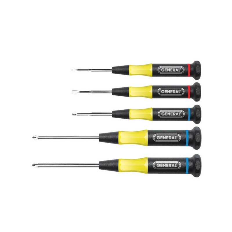 General Tools 700 Five-Piece Precision Screwdriver Set
