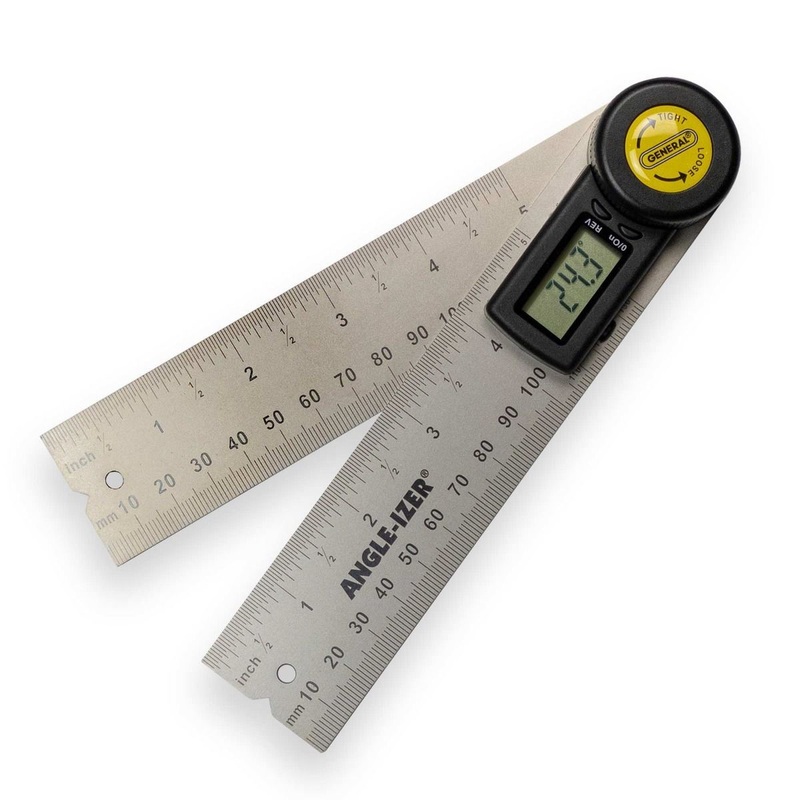 General Tools 822 Angle-Izer Digital Angle Finder, 5 In.