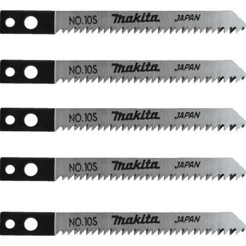 Makita A-85824 Jig Saw Blade, Makita Shank, 31/8" x 12T, 5/pk