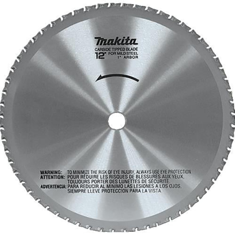 Makita A-90532 12" (60T) CarbideTipped Metal Cutting Blade, Ferrous Metal