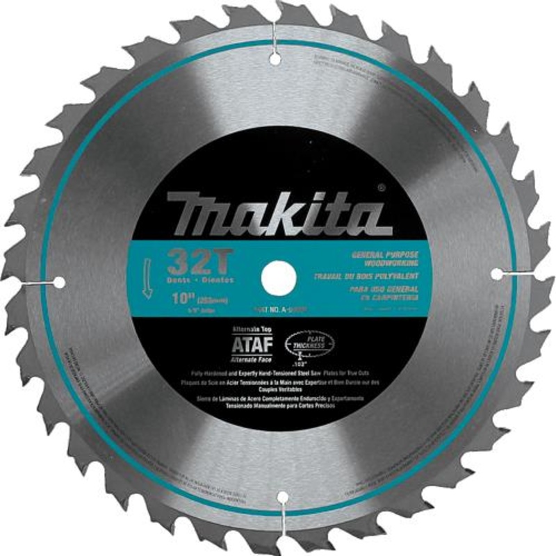 Makita A-94948 10 32T CarbideTipped Table Saw Blade