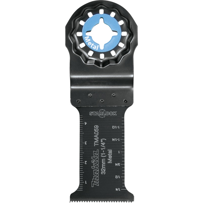 Makita B-67103 Starlock Oscillating MultiTool 11/4" BiMetal Plunge Cut Blade for Metal Cutting