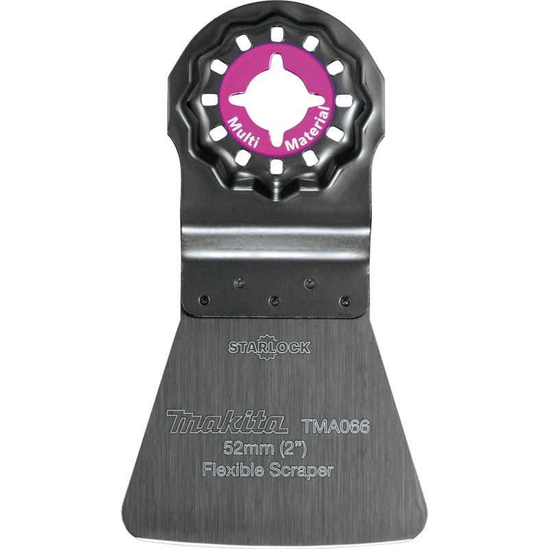 Makita B-67131 Starlock Oscillating MultiTool 2" High Carbon Steel Flexible Scraper Blade